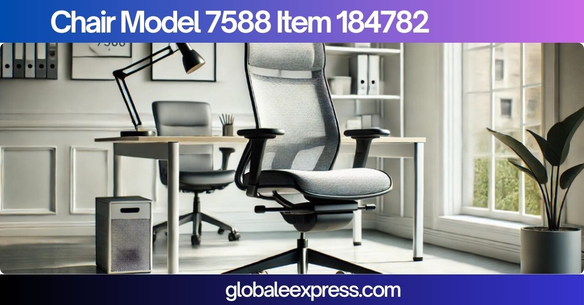 Chair Model 7588 Item 184782
